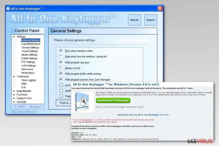 AllInOne keylogger