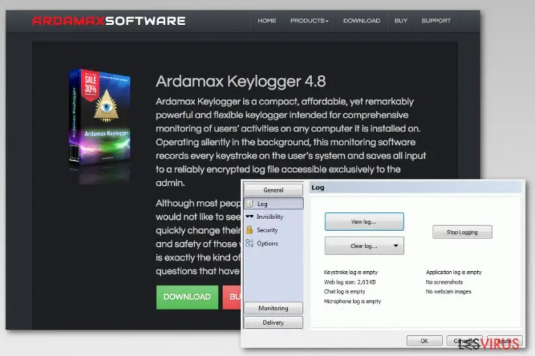 Ardamax keylogger