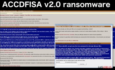 ACCDFISA v2.0 ransomware virus
