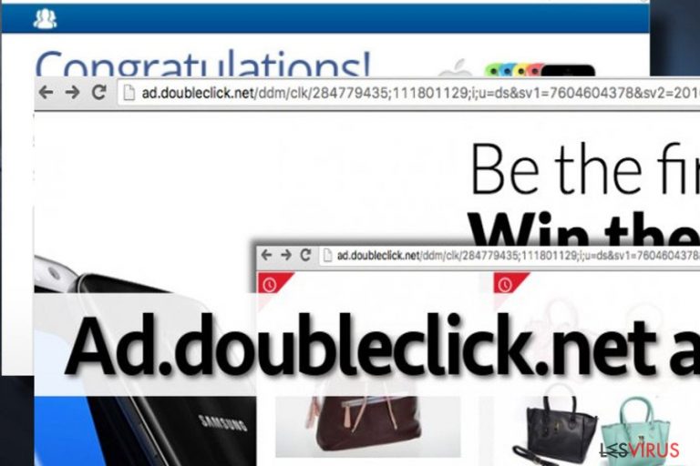 Abgebildet sind Ad.doubleclick.net-Anzeigen