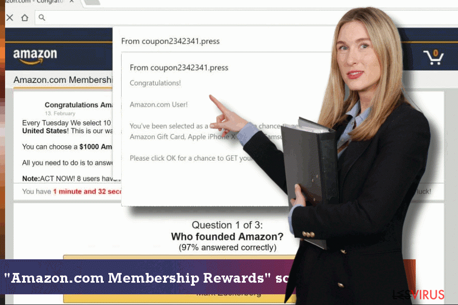 "Amazon.com Membership Rewards"-Betrugsmasche