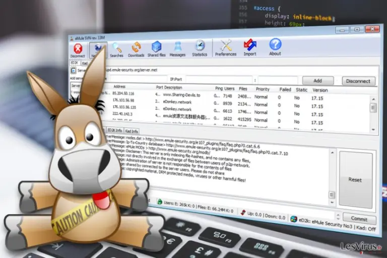 Screenshot der Anwendung amuleC