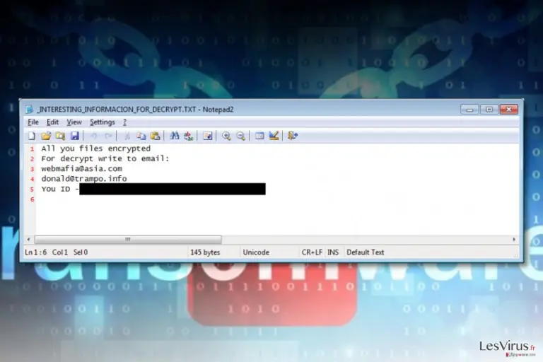 Azer ransomware virus