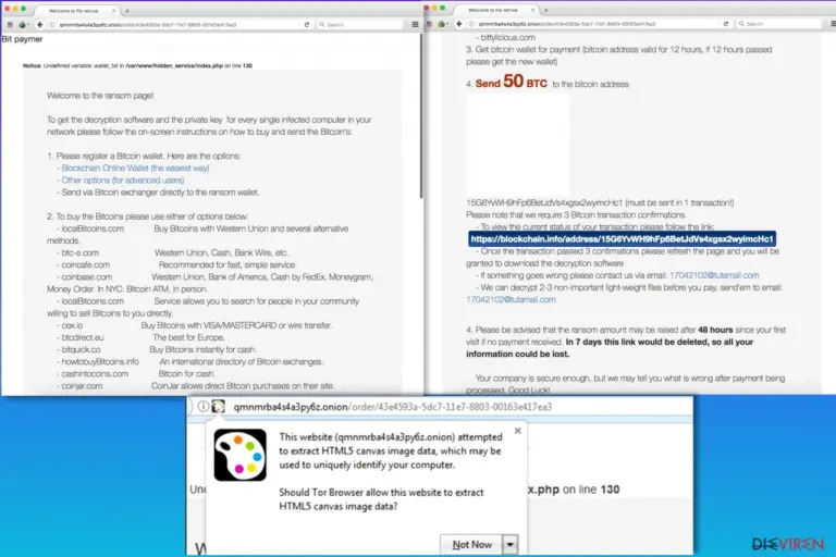 Bitpaymer ransomware