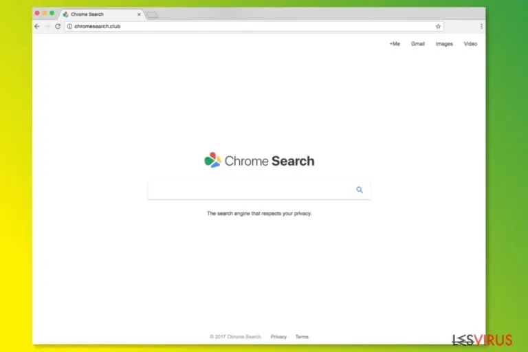 ChromeSearch.club homepage