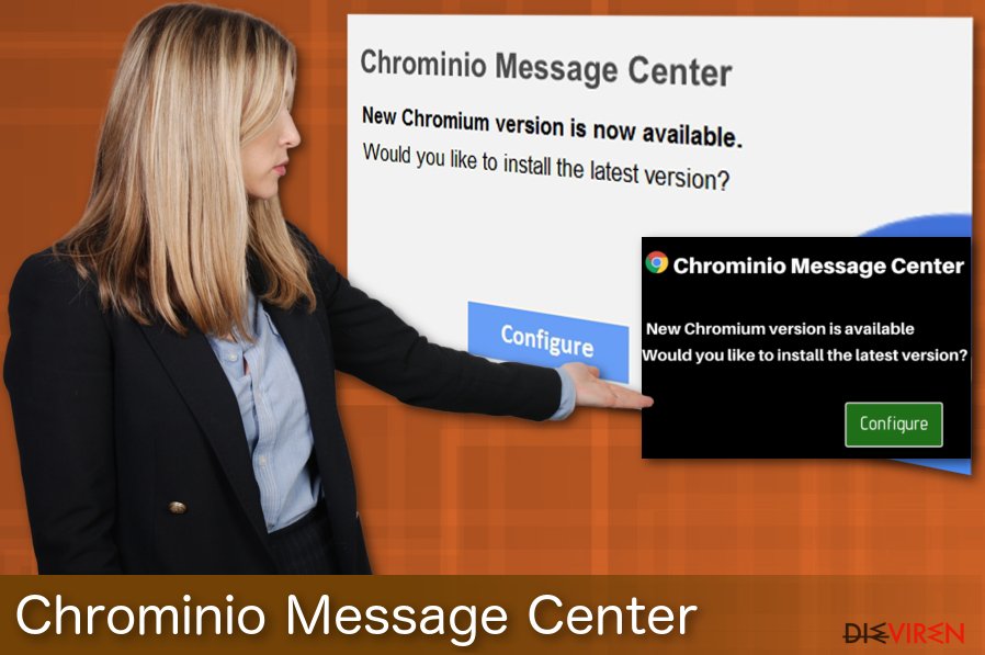 "Chrominio Message Center"-Adware