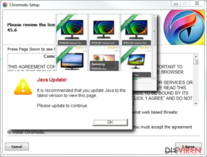 Chromodo virus hijacks a default browser