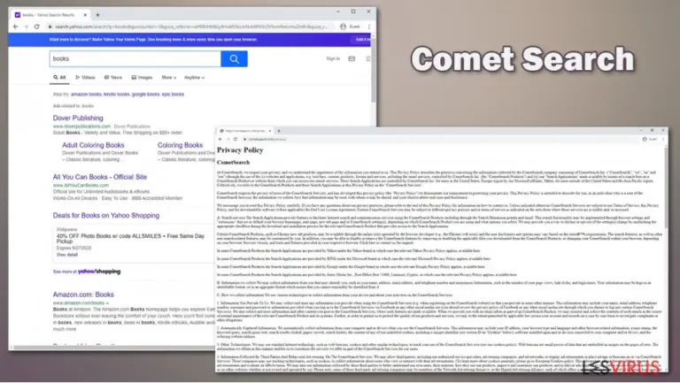 Comet Search potentially unwanted program