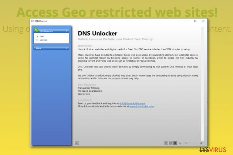 DNS Unlocker adware
