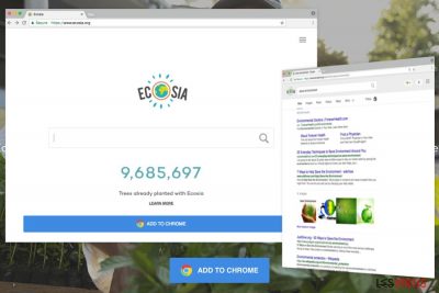 Beispiel Ecosia.org