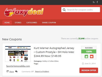 FoxyDeal Ads