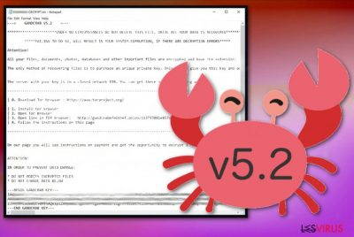 GandCrab 5.2-Erpressersoftware