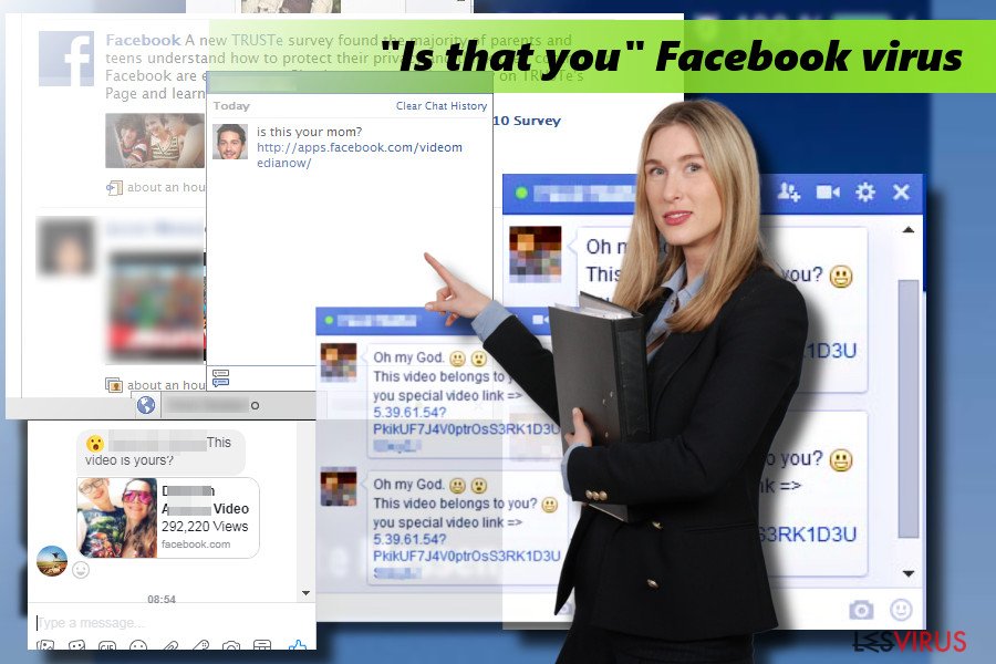 "Bist du das"-Facebook-Virus