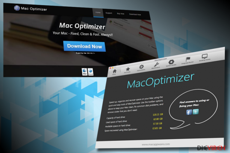 Beispiel Mac-Optimizer-Virus