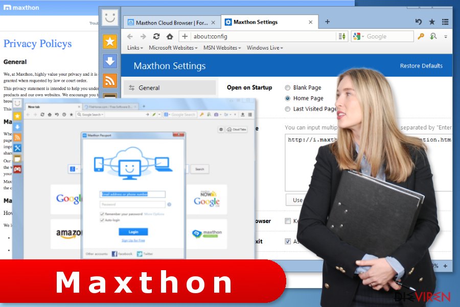 Maxthon Browser virus