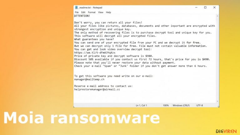 Moia Ransomware