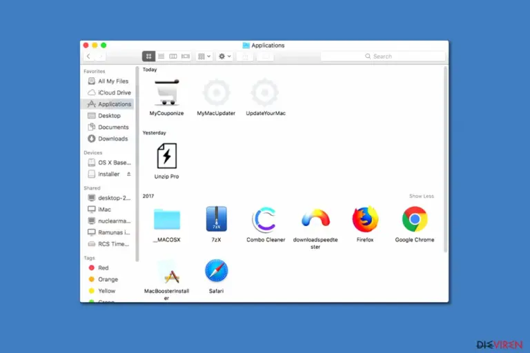 MyMacUpdater image on Mac