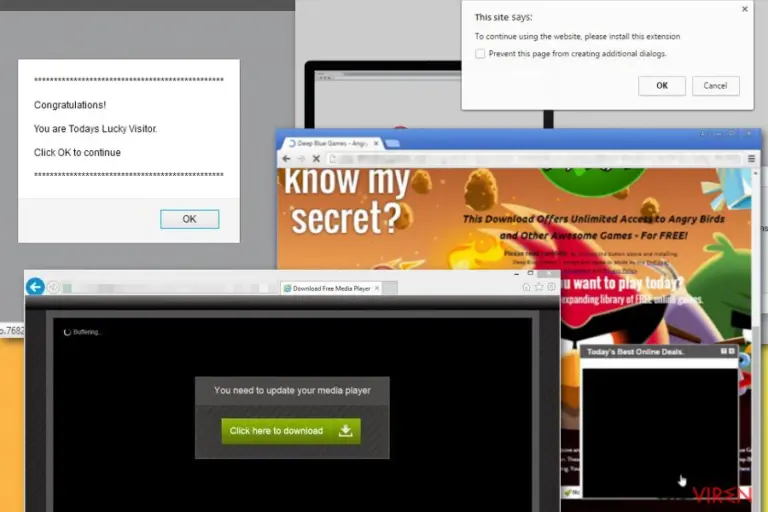 Examples of s7.addthis.com redirects
