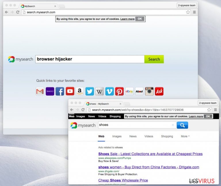 Mysearch.com virus
