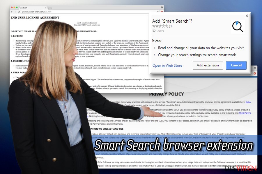 "The Smart Search"-Virus