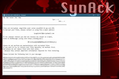 SynAck-Erpressersoftware breitet sich weltweit aus