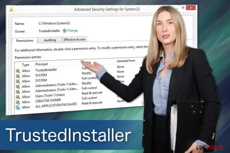 TrustedInstaller illustration
