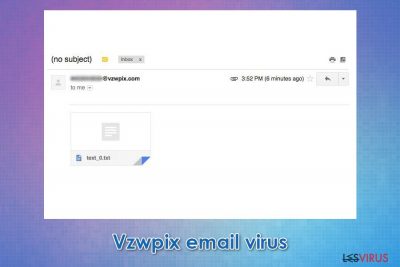 Der E-Mail-Virus Vzwpix