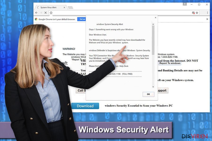 “Windows Security Alert”-Pop-up-Virus