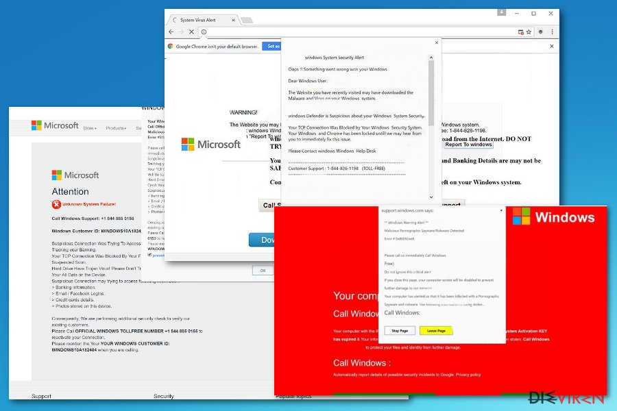 “Windows Security Alert”-Fehler