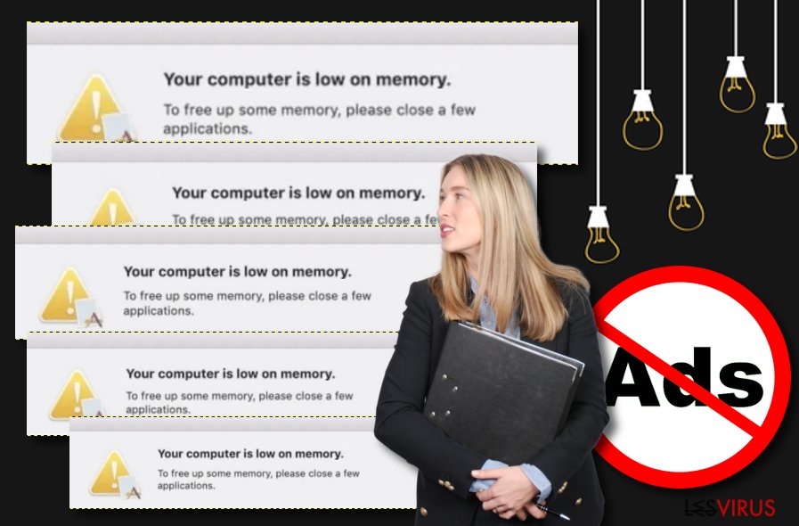 Your computer is low on memory Adware