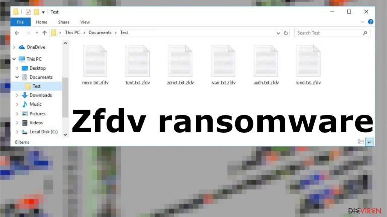 Zfdv Ransomware